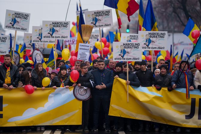 Rumunija, Bukurešt protesti