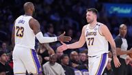 Dončić ušao u NBA istoriju u svom 8. meču za Lejkerse, Lebronu fali samo jedan poen za neverovatno dostignuće