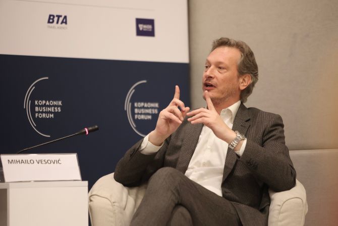 Mihailo Vesović, Kopaonik Biznis Forum 2025 Mihailo Vesović, Kopaonik Biznis Forum 2025