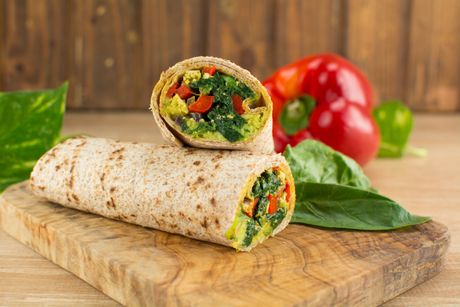 burito sa spanacem burito sa spanacem