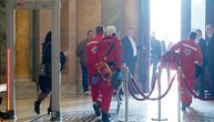 Disturbing scenes in National Assembly: Deputy Jasmina Obradovic collapses, ambulance crew rushes in