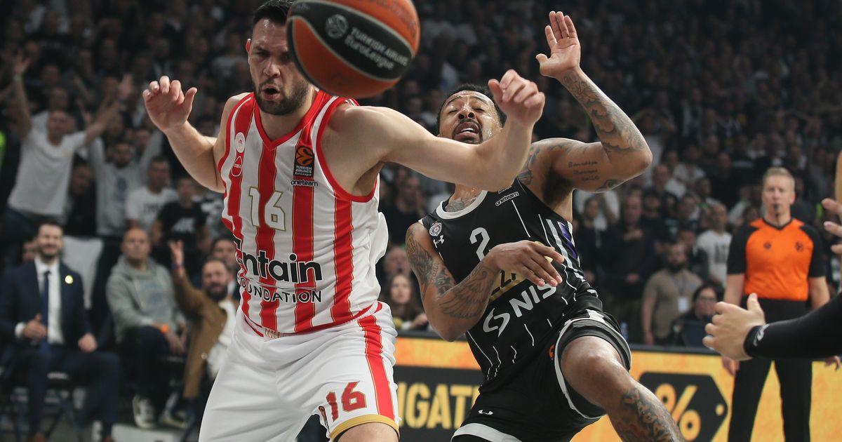 Evo gde možete da gledate uživo TV prenos meča Olimpijakos - Partizan u 28. kolu Evrolige