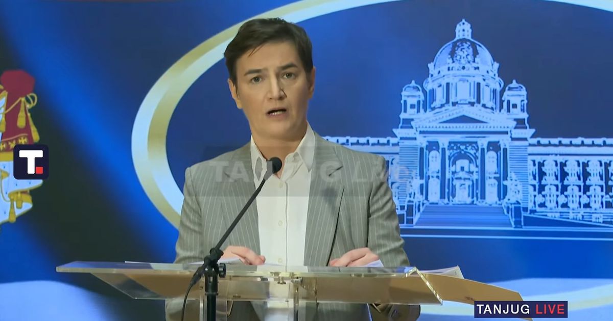 Brnabić na konferenciji za medije o 4. zahtevu studenata: Osudila i napad na novinarku