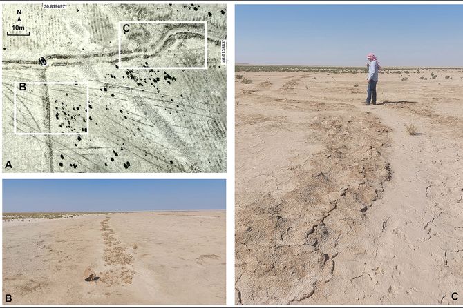 Snimci iz vazduha, drevni kanali Snimci iz vazduha, drevni kanali