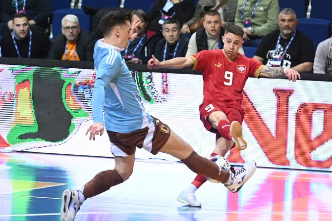 Futsal, Srbija - Belgija Futsal, Srbija - Belgija