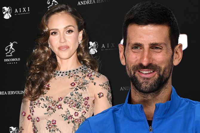 Džesika Alba, Novak Đoković Džesika Alba, Novak Đoković