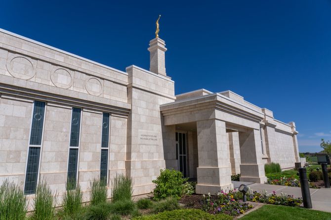 Juta, hram , Monticello Utah Temple of The Church of Jesus Chris