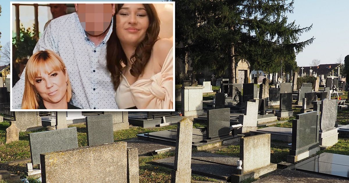 Potresni prizori na groblju u Tavankutu: Muža Sanele koja je izgorela sa ćerkom ne mogu da odvoje od groba