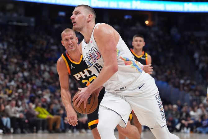 Nikola Jokić, Denver Nagets Nikola Jokić, Denver Nagets
