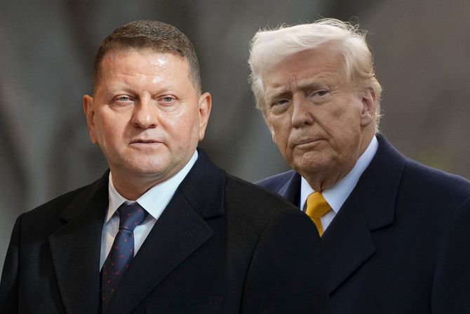 Valerii Zaluzhnyi Valerij Zalužni i Donald Tramp