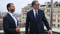 President Vucic shows Donald Trump Jr. the view from the Serbian Presidency: "This is our beautiful Belgrade"