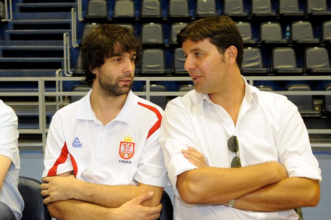 Dejan Bodiroga, Miloš Teodosić Dejan Bodiroga, Miloš Teodosić