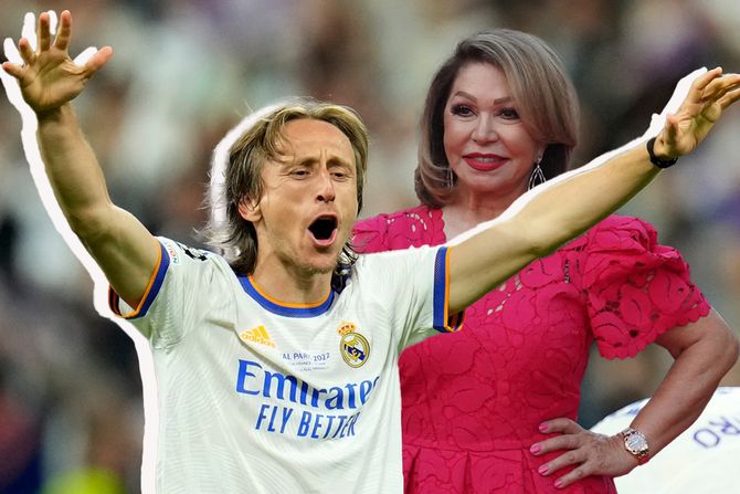 Luka Modrić i Neda Ukraden