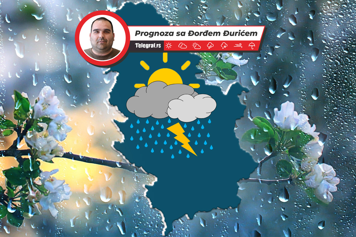 Kiša ujutro samo još u ovim delovima Srbije, a EVO šta se očekuje tokom dana: Temperatura do 30
