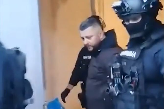 Srđan Žunić hapšenje Srđan Žunić hapšenje