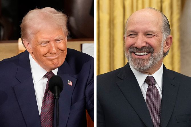 Donald Tramp, Howard Lutnick