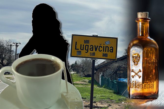 lugavcina, otrov, kafa