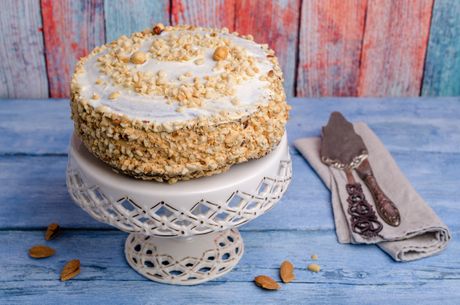 torta, puslica torta, puslica, slatkiš, recept za puslica tortu, puslica sa orasima