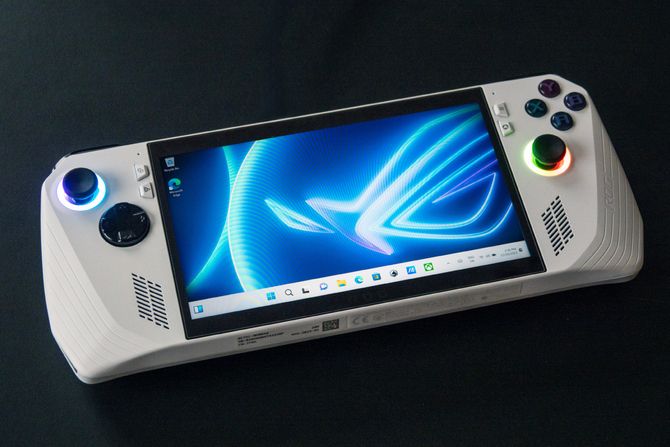 The ROG Ally from Asus is a dual-stick handheld Windows-based PC gaming computer