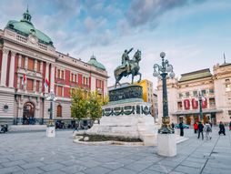 Beograd, Trg republike, Srbija, centar Beograda, centar grada