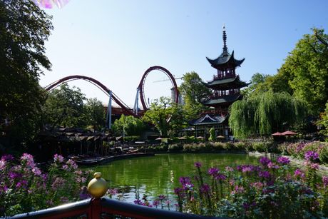 Tivoli Garden, Kopenhagen, Danska, putovanja, Japanski vrt u Kopenhagen Tivoli Garden, Kopenhagen, Danska, putovanja, Japanski vrt u Kopenhagen