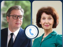 Aleksandar Vučić i Gordana Siljanovska Davkova
