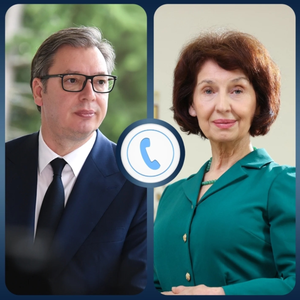 Vučić razgovarao sa predsednicom Republike Severne Makedonije Gordanom Siljanovskom Davkovom