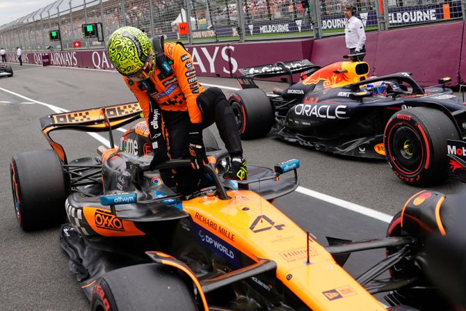 Lando Noris, Trka za Veliku nagradu Australije, Formula 1