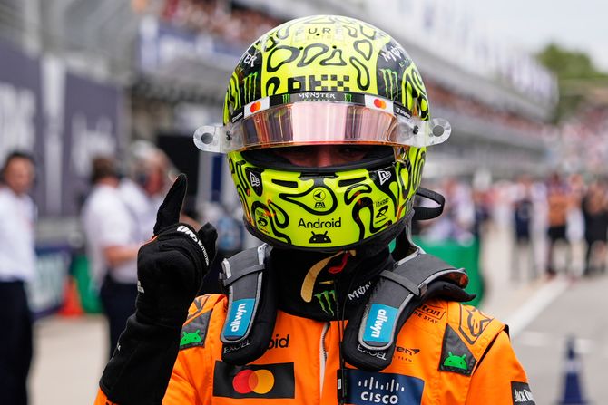 Lando Noris, Trka za Veliku nagradu Australije, Formula 1