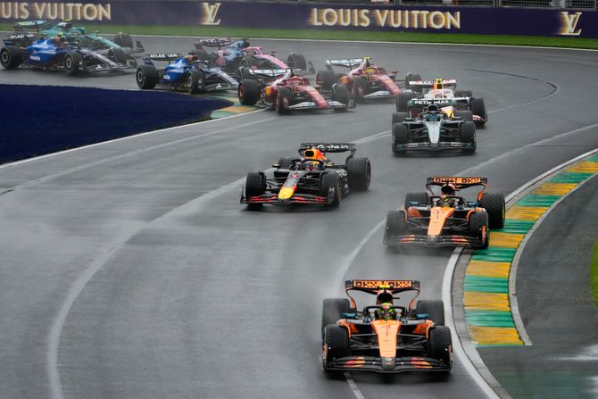 Lando Noris, Trka za Veliku nagradu Australije, Formula 1