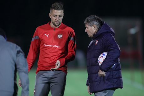 Dragan Stojković Piksi, Sergej Milinković Savić, Fudbalska reprezentacija Srbije Dragan Stojković Piksi, Sergej Milinković Savić, Fudbalska reprezentacija Srbije