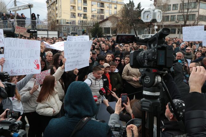 Protest u Kočanima, Severna Makedonija