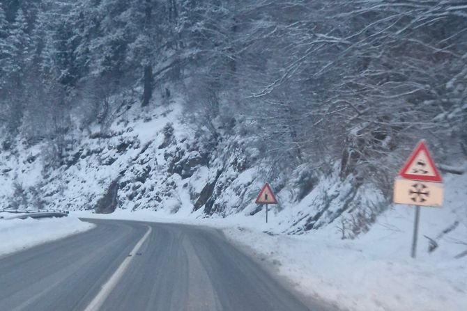 Sneg, putevi, zlatiborski i novovaroški kraj