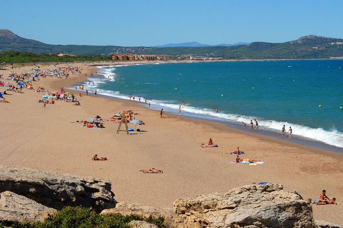 Plaža Platja Illetes, Formentera, Španija Plaža Platja Illetes, Formentera, Španija