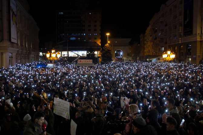 Skoplje, odavanje počasti