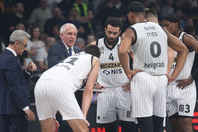 KK Partizan - KK Efes , Evroliga KK Partizan - KK Efes , Evroliga