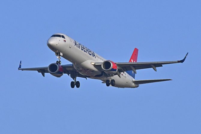 Air Serbia Embraer 190 195