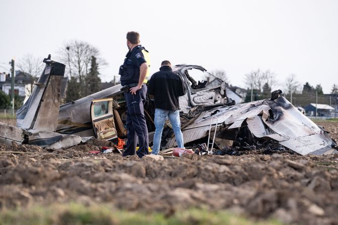 Nemačka, pao avion