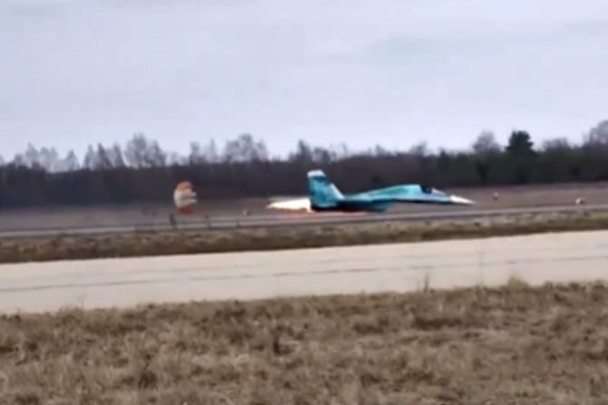 Russian Sukhoi Su-34 bomber