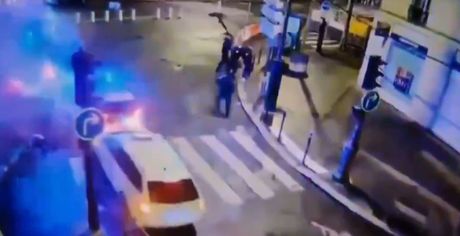 Policijska potera sudarPariz