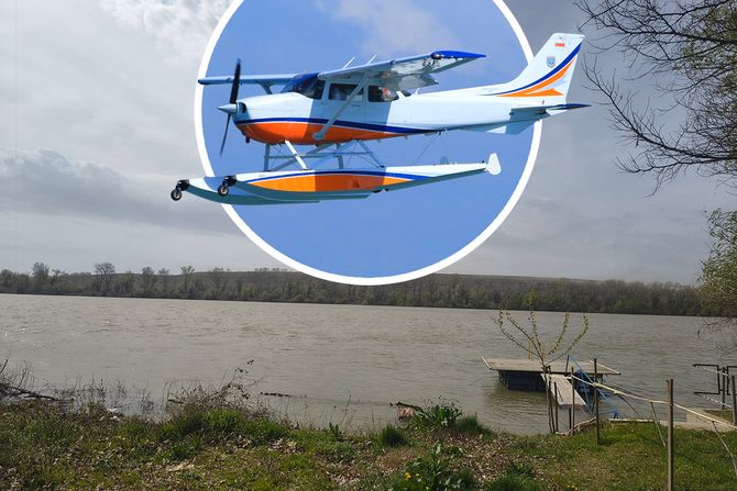Reka Sava, Naselje Progar, hidroavion Reka Sava, Naselje Progar, hidroavion