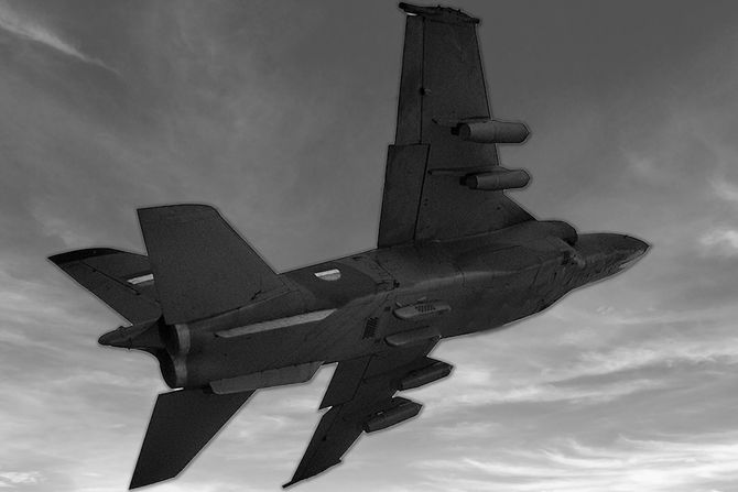 Avion Orao J 22 spomenik Lađevci Avion Orao J 22 spomenik Lađevci