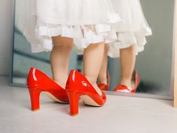 štikle, devojčice, obuća