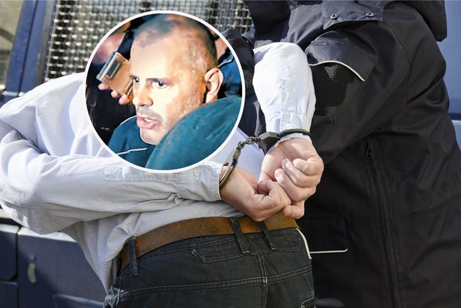 Policija, Hapšenje, lisice,  Ranko Radulović Policija, Hapšenje, lisice,  Ranko Radulović