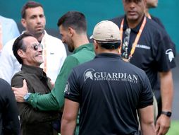 Mark Entoni na meču Novaka Đokovića