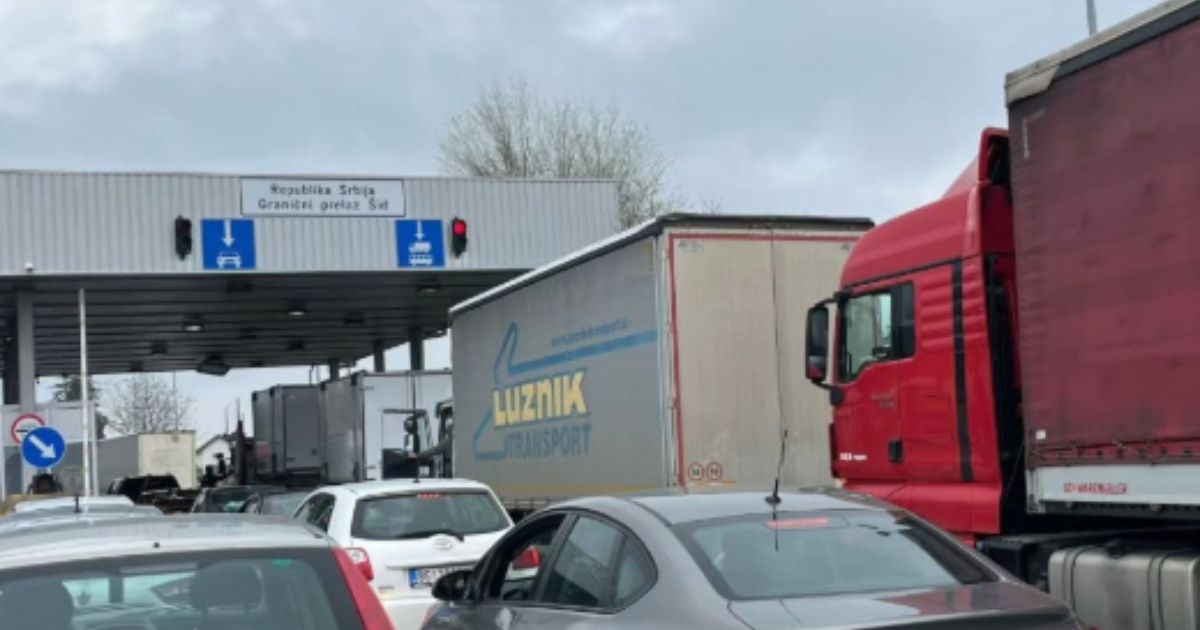 AMSS: Teretna vozila na graničnom prelazu Šid čekaju tri sata na izlaz