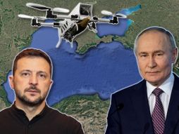 Zelenski, Putin, Crno more, dron