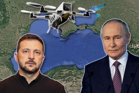 Zelenski, Putin, Crno more, dron Zelenski, Putin, Crno more, dron