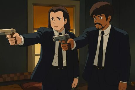 Pulp Fiction kao studio Ghibli animacija pomoću ChatGPT generatora slika Pulp Fiction kao studio Ghibli animacija pomoću ChatGPT generatora slika