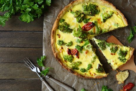 Brokoli tart rustični